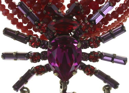 image pour Collier Spider Daisy - Daisy Spider Rouge / Lila  