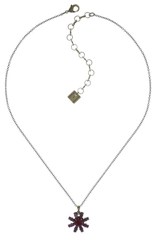 image pour Collier pendant Spider Daisy - Daisy Spider Rouge / Lila  