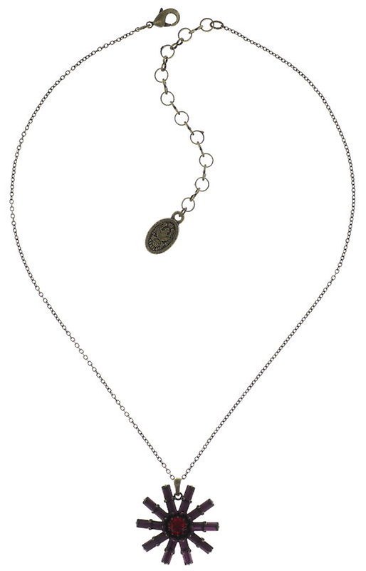 image pour Collier pendant Spider Daisy - Daisy Spider Rouge / Lila  