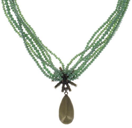 image for Necklace Spider Daisy - Daisy Spider Brown / Green  