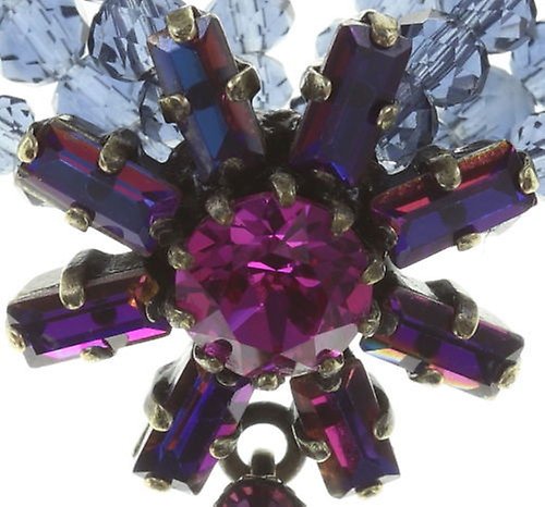 image for Necklace Spider Daisy - Daisy Spider Red / Lila  