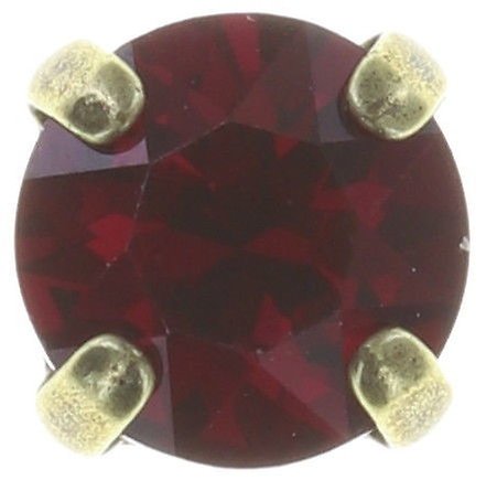 Bild für Ohrstecker Black Jack Rot Rubin SS 29