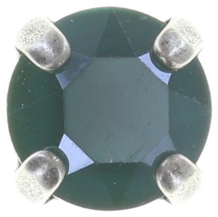 image pour Clou d'oreille Black Jack Vert crystal royal green SS 29