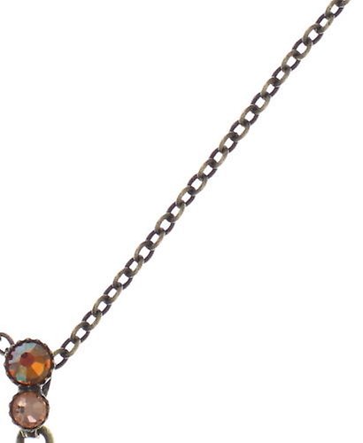 image pour Collier pendant Water Cascade Orange  