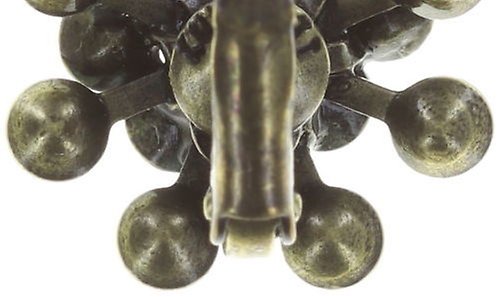 image pour Boucles d'oreilles Eurowire Magic Fireball Vert crystal iridescent green mini