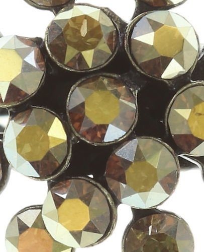 image for Ring Magic Fireball Yellow crystal metallic sunshine mini