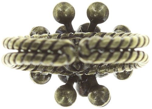 image for Ring Magic Fireball White / Light Rose crystal vitrail light mini