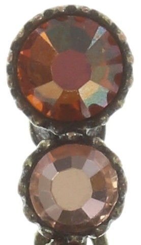 image pour Clou d'oreille pendant Water Cascade Orange  