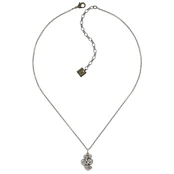 image for Necklace pendant Petit Glamour white/beige  