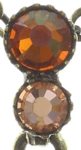 image for Necklace pendant Water Cascade Orange  