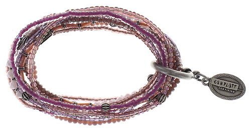 image for Bracelet Elastic Petit Glamour d´Afrique Lila  