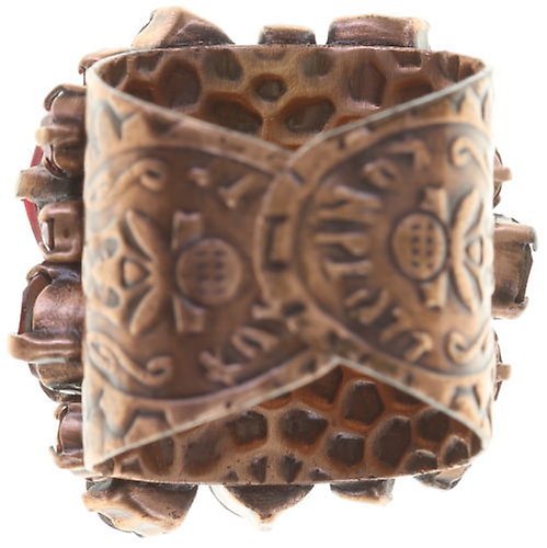 Bild für Ring Ballroom Classic Glam Korallenfarbig  