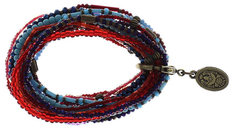 image for Bracelet Elastic Petit Glamour d´Afrique Multi  