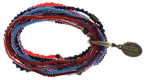 image pour Bracelet élastique Petit Glamour d´Afrique Multi  