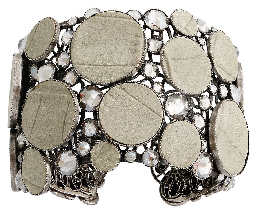 image for Bracelet Bangle Planet River White  