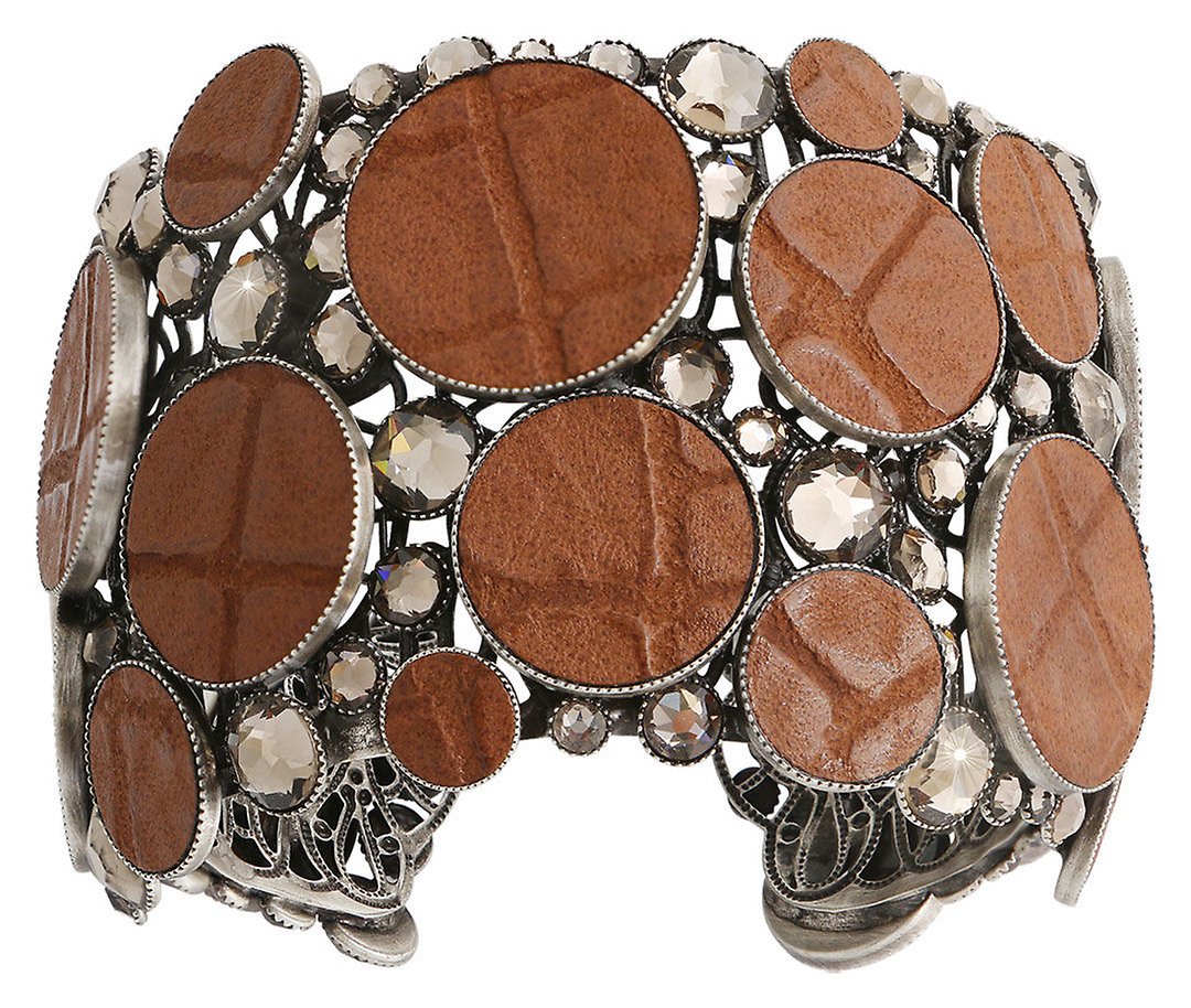 image pour Bracelet rigide Planet River Marron  