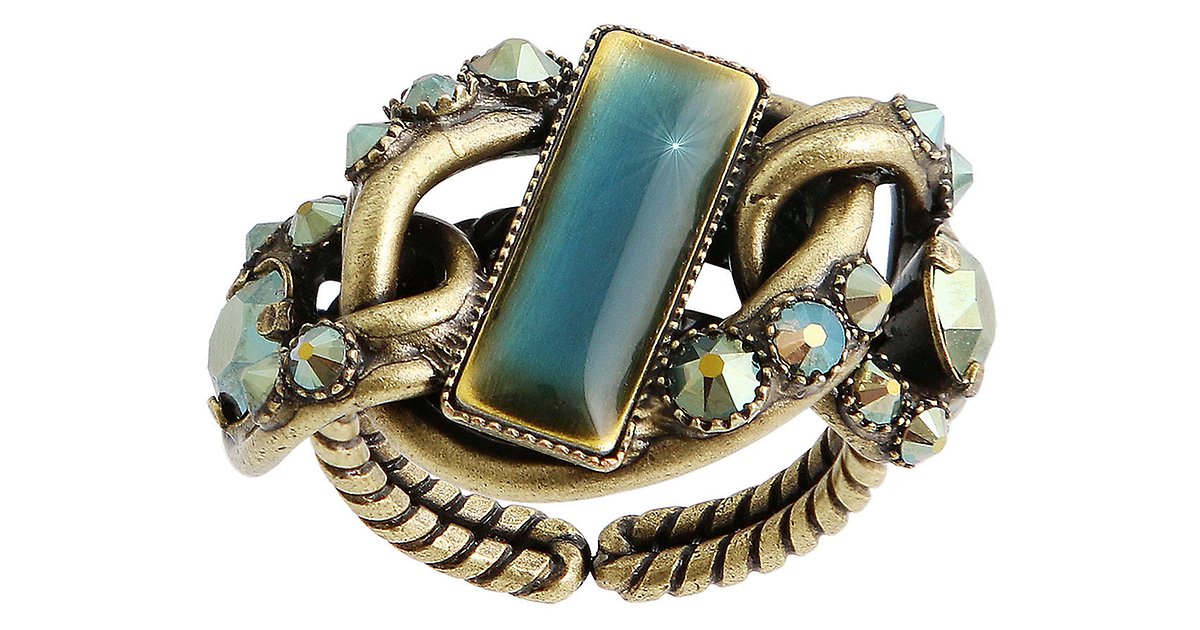 KONPLOTT Ring Heavy Metals Blue Green konplott-ring-heavy-metals-blue-green