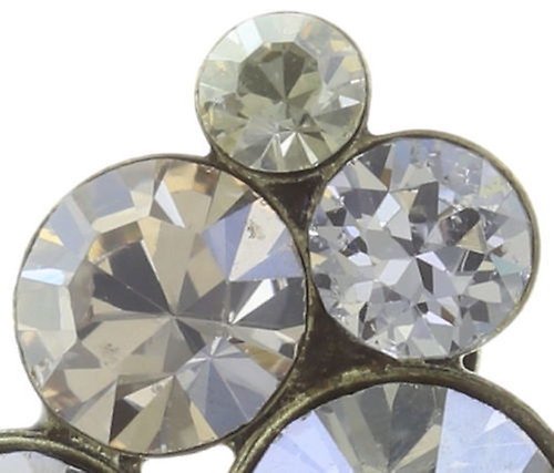 Bild für Ohrstecker Petit Glamour Weiß / Beige  