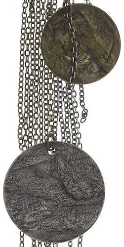 image pour Boucle d'oreille Clip pendante Inkas in Manhattan Argent / Laiton  