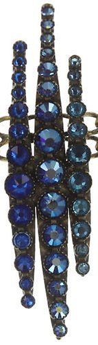 image pour Collier ras-de-cou Global Glam De Luxe Bleu  