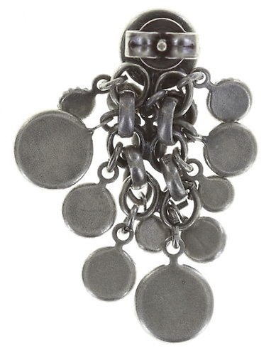 image for Earring stud dangling Waterfalls Pastel Multi  