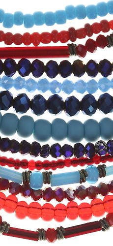 image for Bracelet Elastic Petit Glamour d´Afrique Multi  