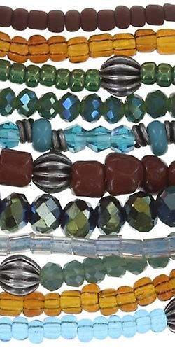 image for Bracelet Elastic Petit Glamour d´Afrique Multi  