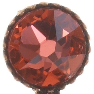 image pour Clou d'oreille pendant Lotus Flower Rouge  size S