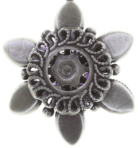 image pour Clou d'oreille pendant Lotus Flower Lila  size S