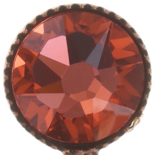 image pour Clou d'oreille pendant Lotus Flower Rouge  size M