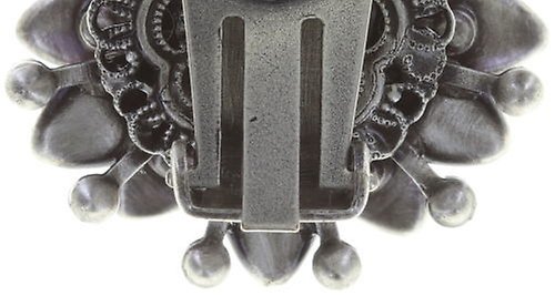 image for Earring Clip Lotus Flower Lila  size M