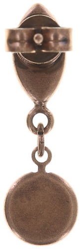 image pour Clou d'oreille pendant Lotus Flower Rouge  