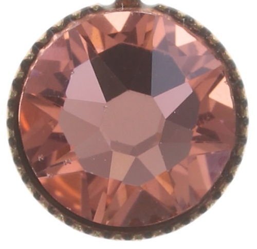 image pour Clou d'oreille pendant Lotus Flower Rouge  