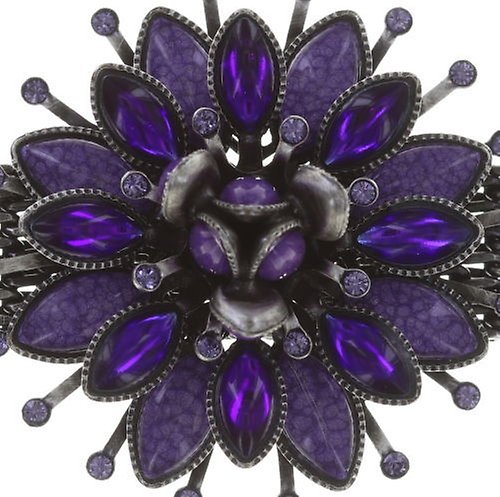 Bild für Armband Lotus Flower Lila  Größe L