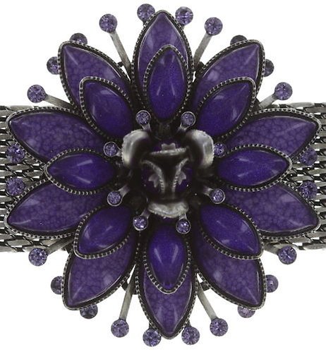 Bild für Armband Lotus Flower Lila  Größe XL