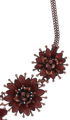 image for Necklace Lotus Flower Red  size XL,L,M