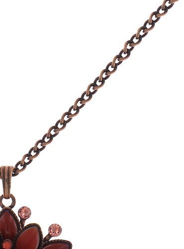 image pour Collier pendant Lotus Flower Rouge  size M