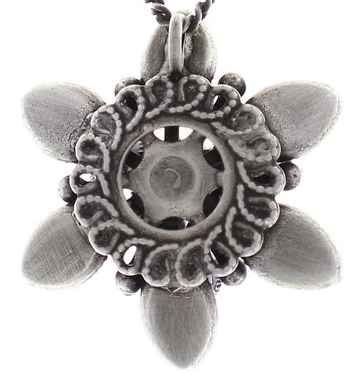 image for Necklace Pendant Lotus Flower Lila  size S