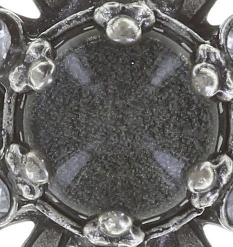 image for Earring Stud Flower Shadow Grey  size XS