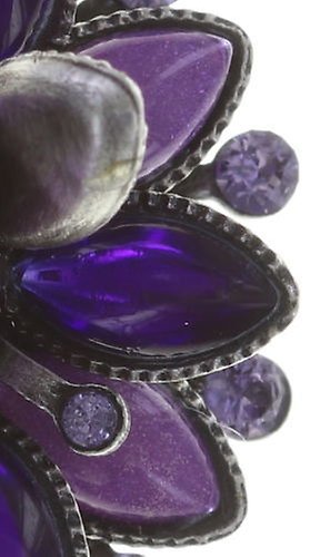 image for Necklace Pendant Lotus Flower Lila  size M