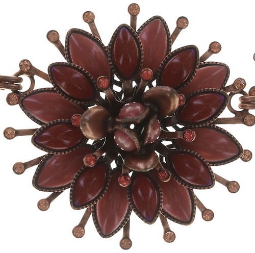 image for Necklace Lotus Flower Red  size XL,L,M