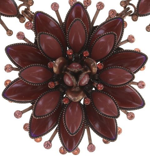 image pour Collier Lotus Flower Rouge  size XL,L,M