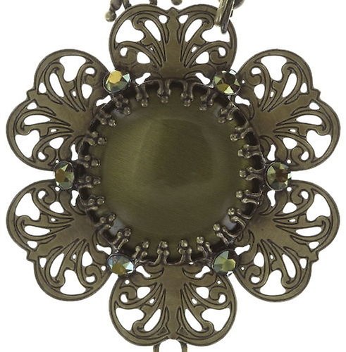 image for Necklace (Long) Flower Shadow Green  size XL,L,M,S,XS