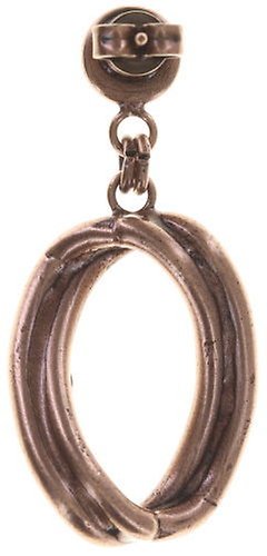 image for Earring Stud Dangling Heavy Metals Dark Brown  