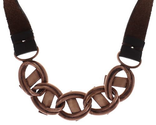 image pour Collier Heavy Metals Marron Foncé  