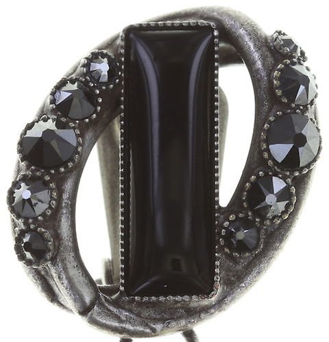 Bild für Ohrring Clip  Heavy Metals Schwarz  