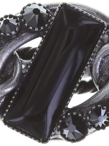 image pour Anneau Heavy Metals Noir  