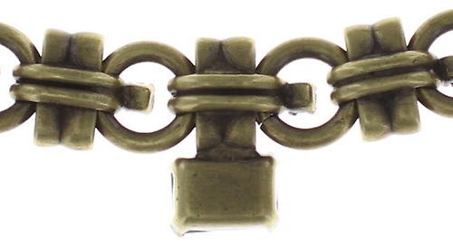 image pour Collier Aztec Vert / Lila  