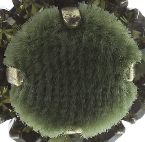 image pour Clou d'oreille Velvet Glitz Vert  