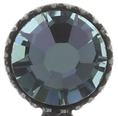 image pour Clou d'oreille pendant Velvet Glitz Bleu Clair  